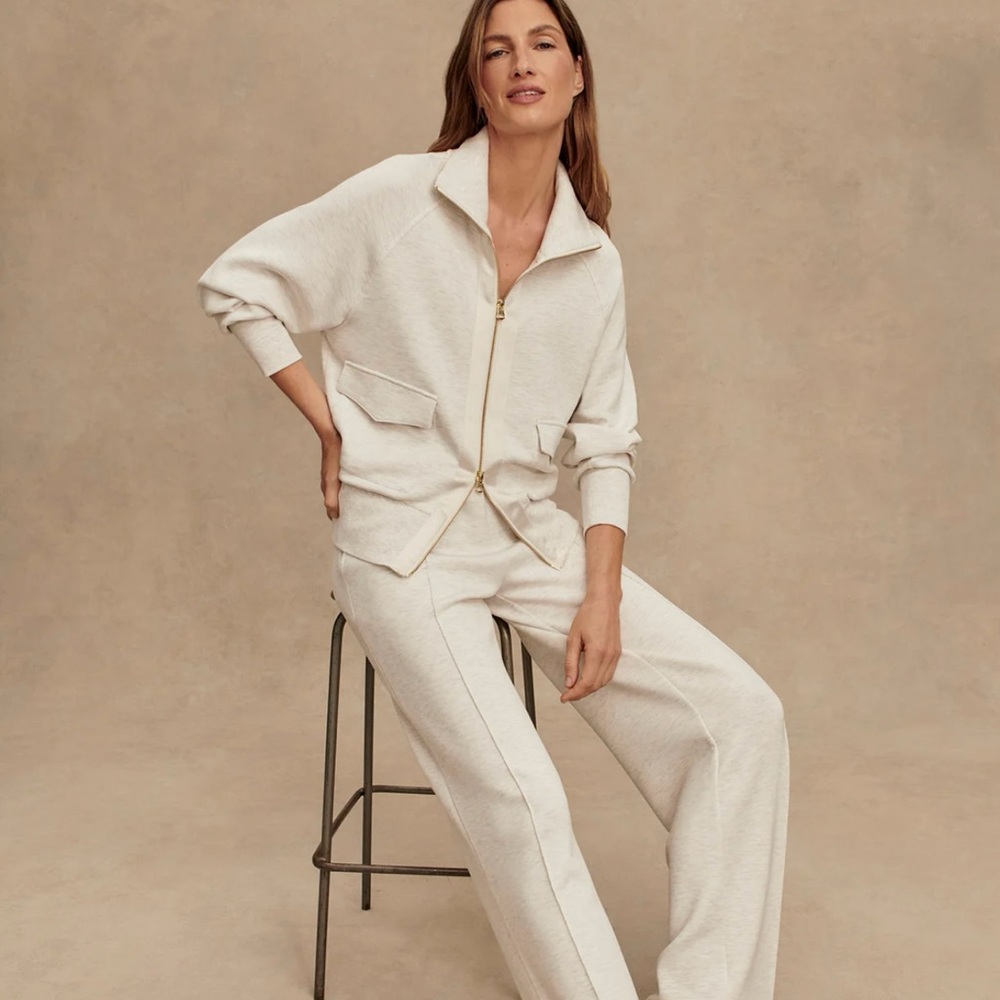VARLEY Roxbury Zip-Through Sweat
